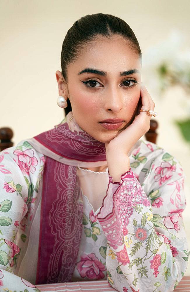 Seran | Daffodils Lawn 24 | Freya - Pakistani Designer Dress - by Seran | Type: Casuals - 100% Original at Saira Sultan