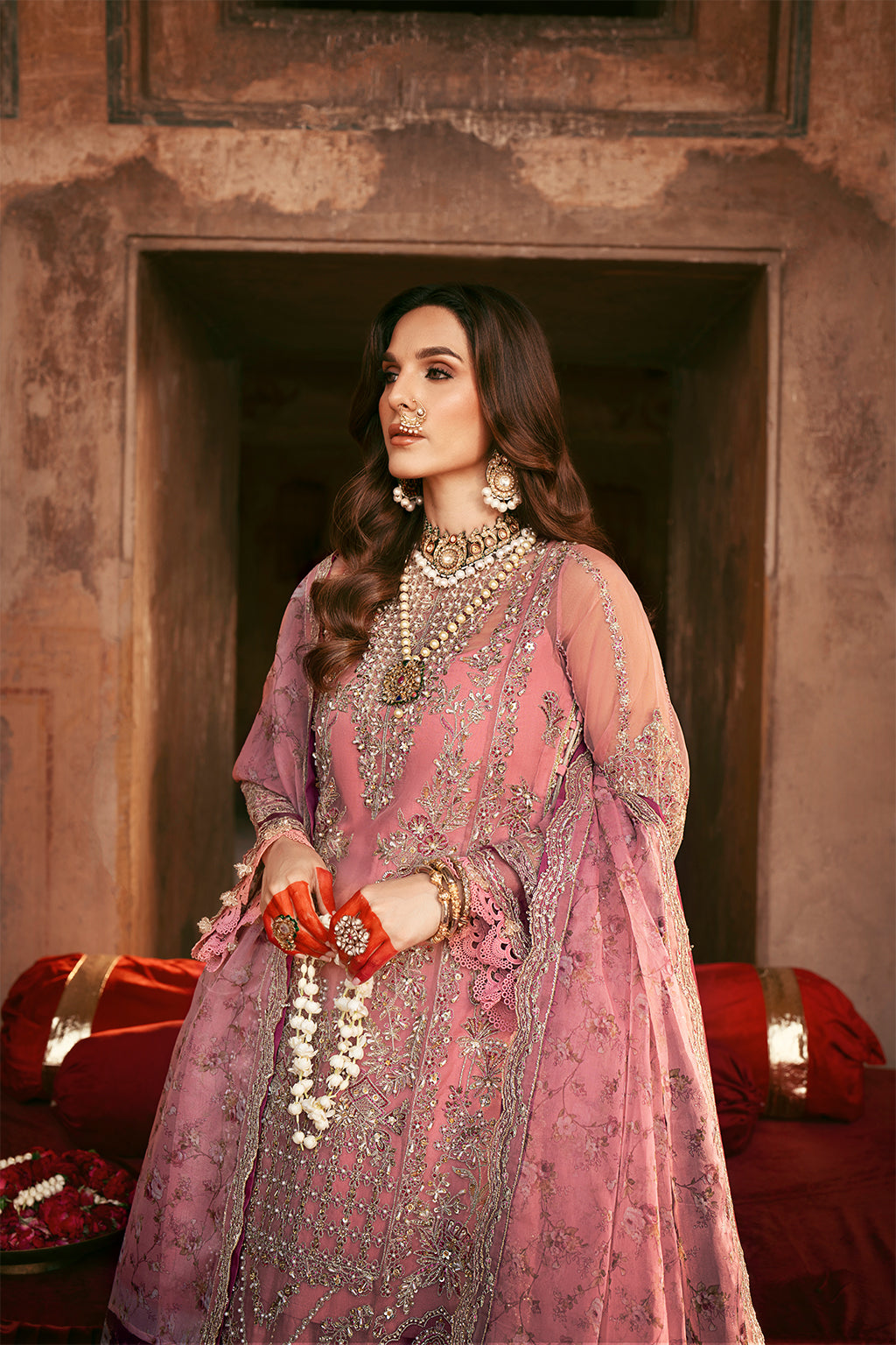 AJR Couture | Luxury Formals 24 | Fez Custom Size Rose Pink Organza