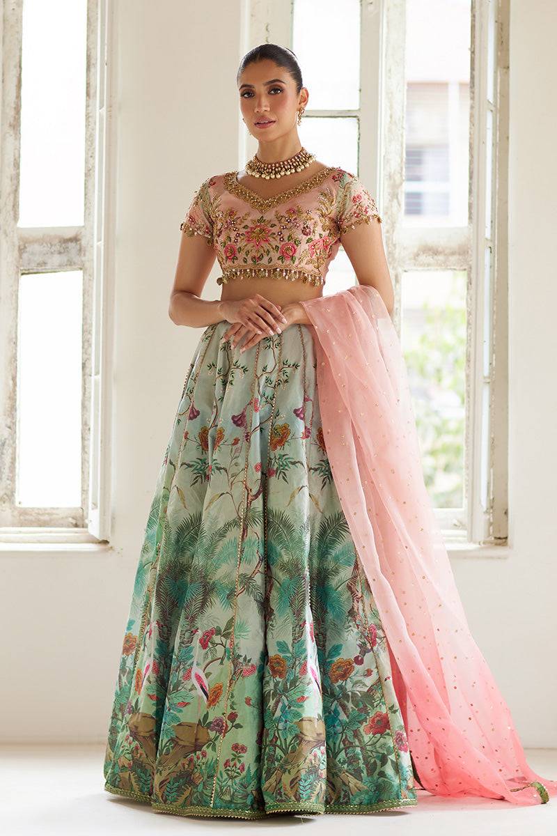 Mina Hassan | Formal Dholki Collection | Fayruz - Pakistani Designer Dress - by Mina Hassan | Type: Ladies Clothes - 100% Original at Saira Sultan