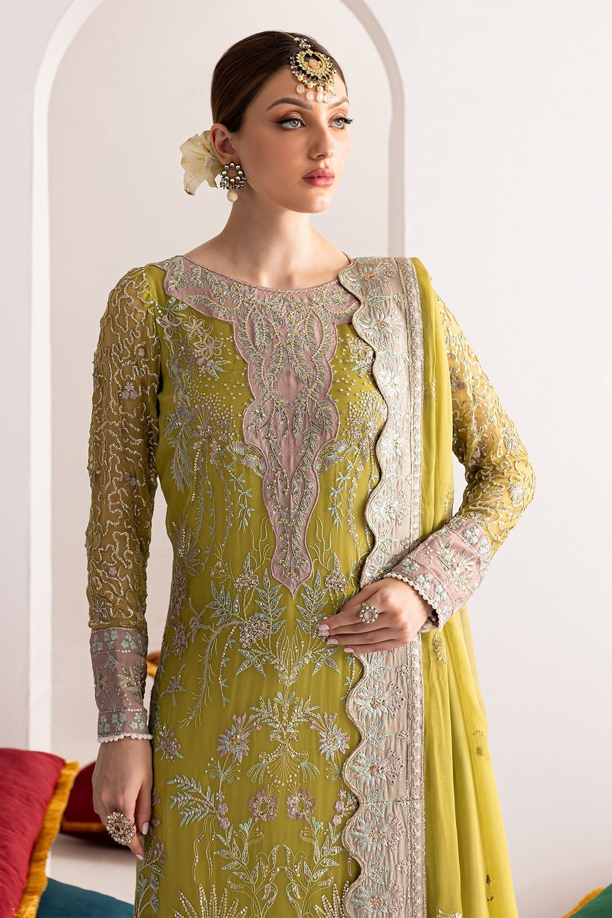 Nureh | Fancy Formals | NP-515 - Pakistani Designer Dress - by Nureh | Type: Formal - 100% Original at Saira Sultan