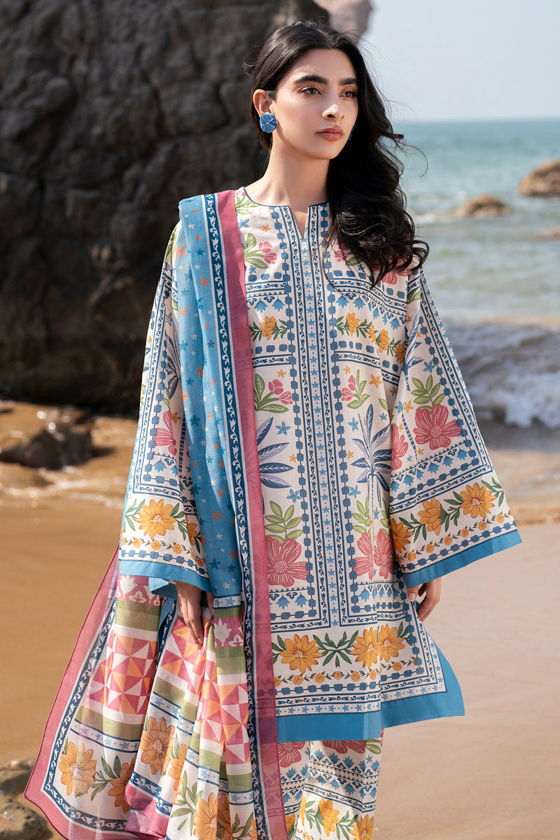 Jazmin | Summer Lawn 25 | USE-9160 M Off White Lawn