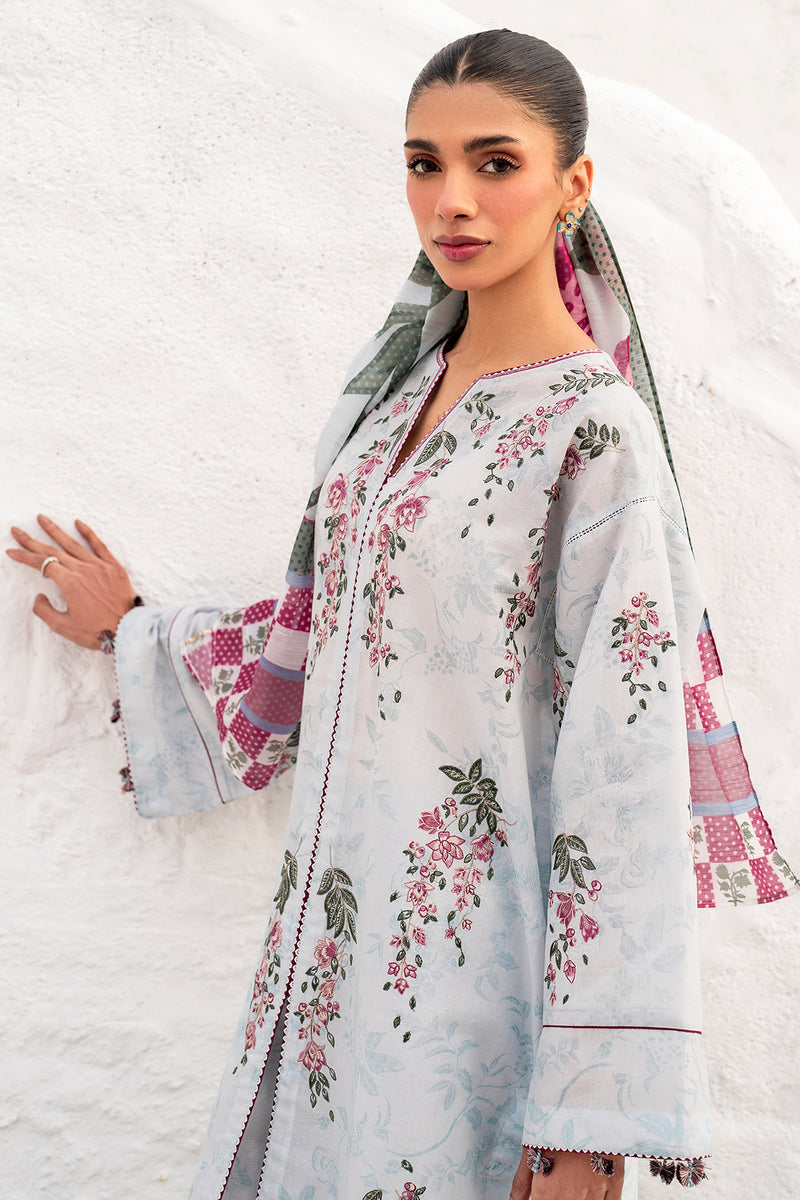 Jazmin | Summer Lawn 25 | USE-9121 M Off White Lawn