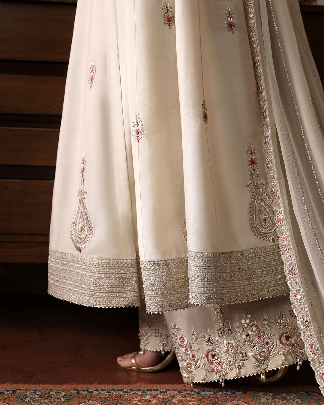 Faiza Saqlain | Mehermah Luxe Formals | Sabina - Pakistani Designer Dress - by Faiza Saqlain | Type: Formal - 100% Original at Saira Sultan
