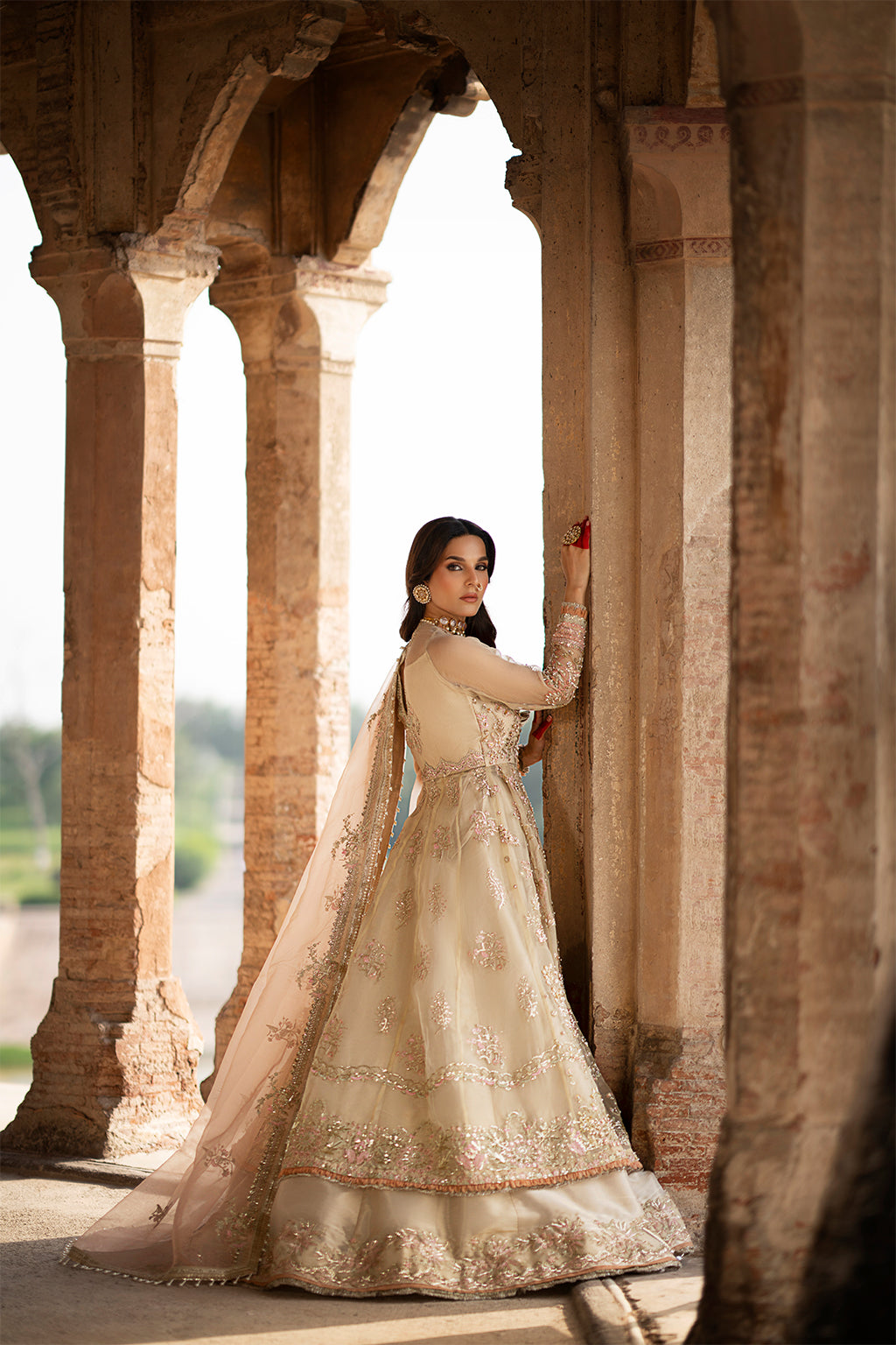 AJR Couture | Luxury Formals 24 | Dusk S Ivory Organza