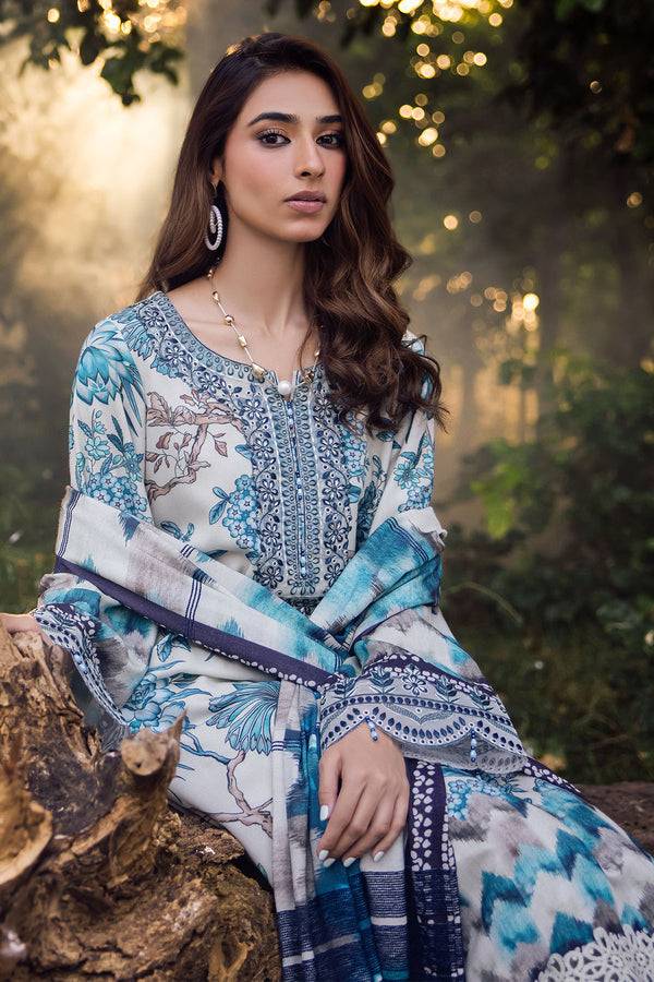 Nureh | Gardenia Lawn 24 | NSG-139 - Pakistani Designer Dress - by Nureh | Type: Luxury - 100% Original at Saira Sultan