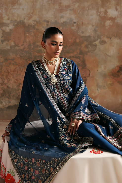 Emaan Adeel | Afsana e Silk | AFSAR by Emaan Adeel - Designer Dress - Type : Ladies Clothes - Available at Saira Sultan - 100% Original