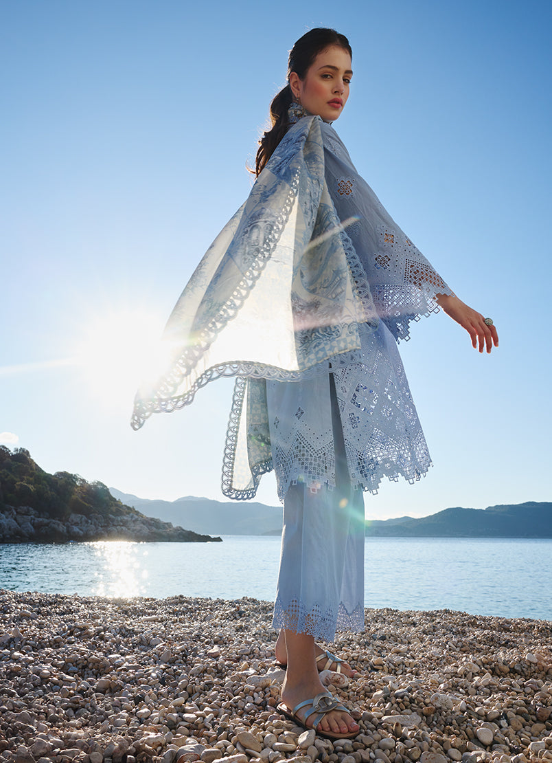 Image | Lawnkari 25 | Esme L Blue Cotton Lawn