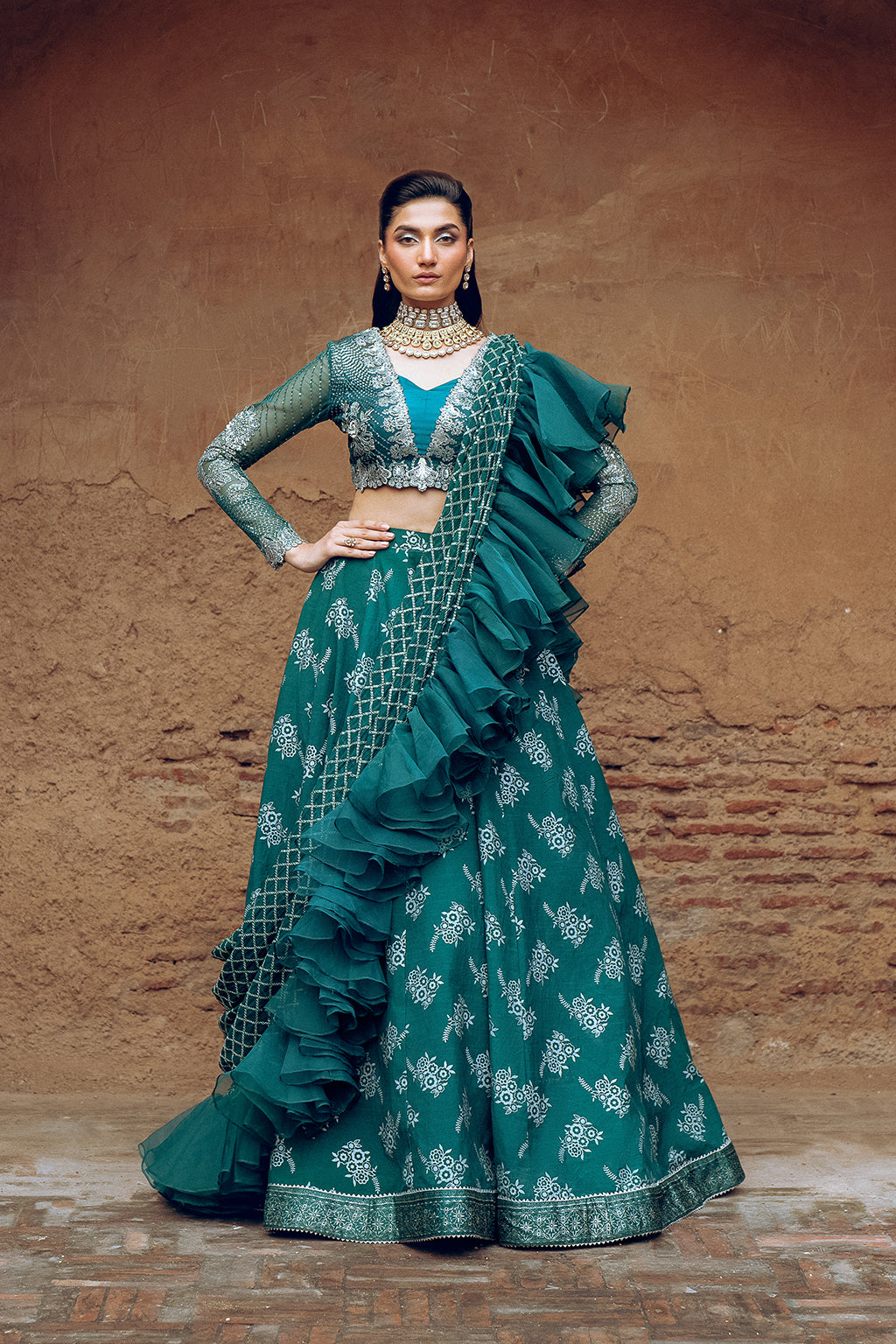 Vanya | Celestia Wedding Formals | CS-01 - Pakistani Designer Dress - by Vanya | Type: Bridal - 100% Original at Saira Sultan
