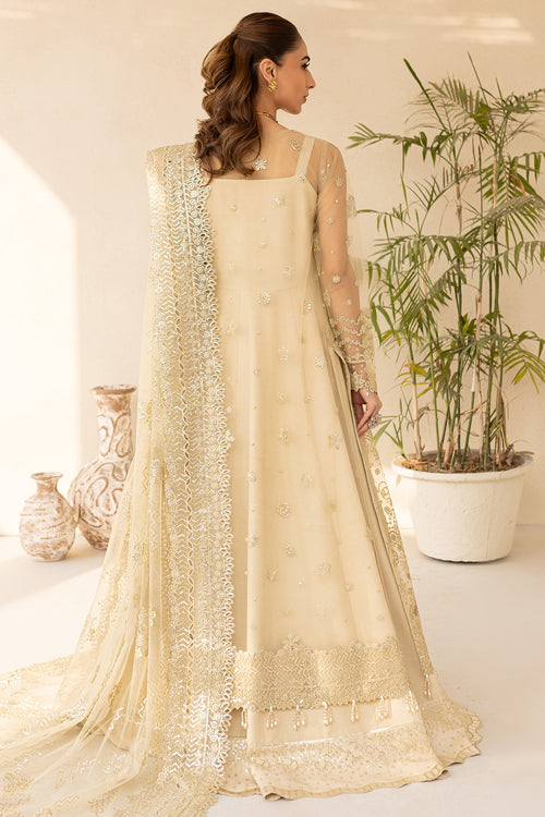 Farasha | Lu Zella Premium Formals 25 | Golden Aura - Pakistani Designer Dress - by Farasha - Type : Ladies Clothes - 100% Original at Saira Sultan