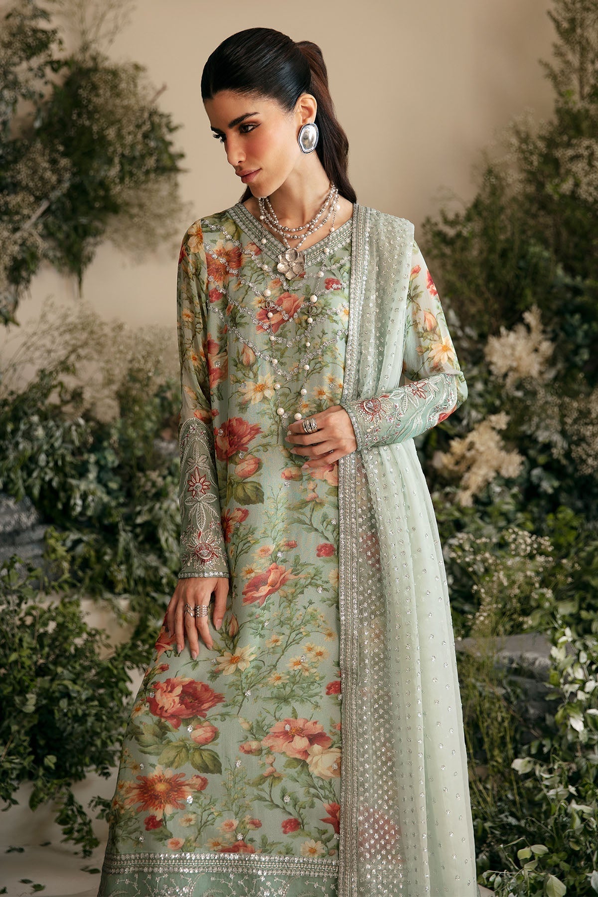 Nureh | Amaya Formals | AM-02 - Pakistani Designer Dress - by Nureh | Type: Formal - 100% Original at Saira Sultan
