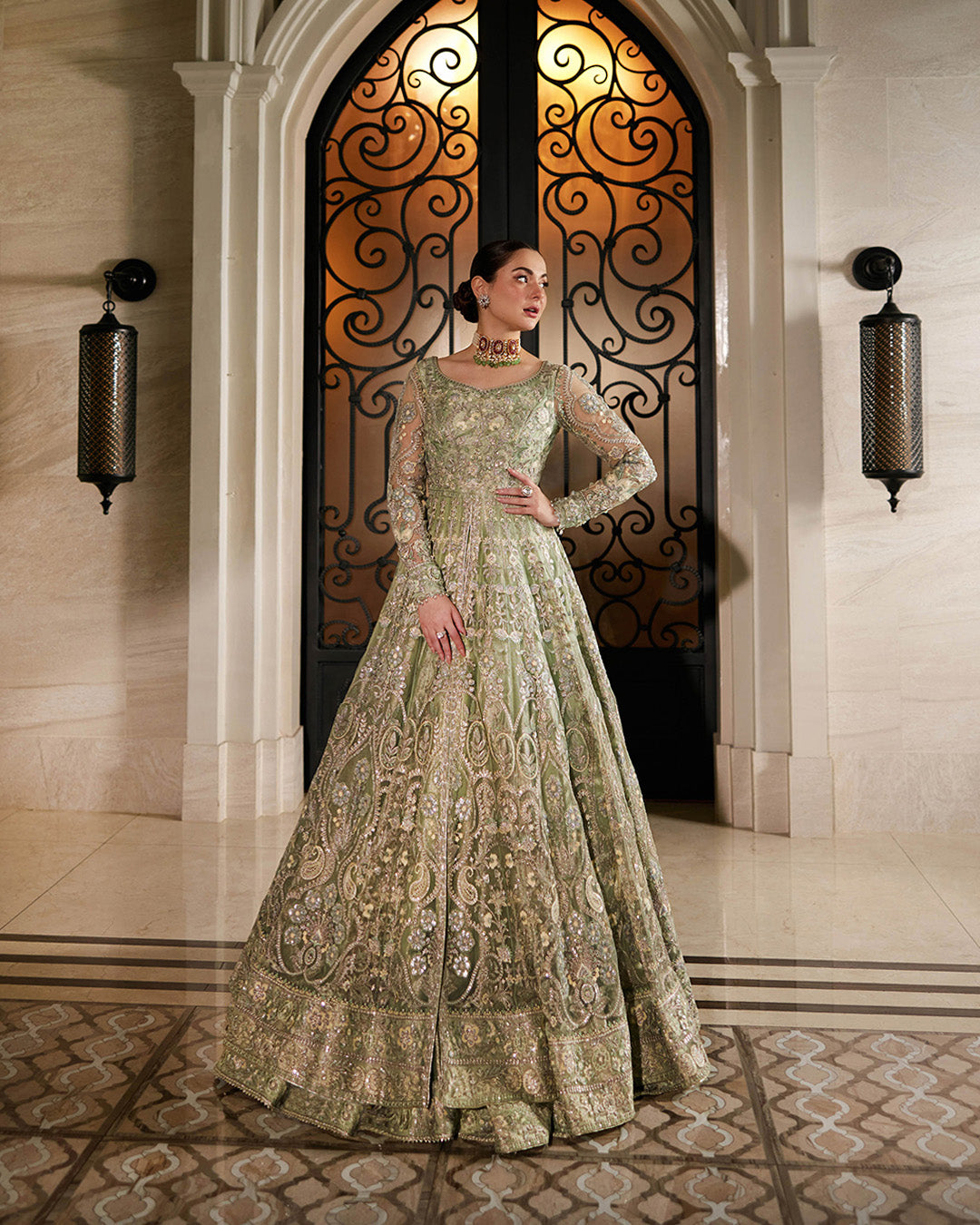 Faiza Saqlain | Neorah Wedding Festive 24 | Syene - Pakistani Designer Dress - by Faiza Saqlain | Type: Bridal - 100% Original at Saira Sultan