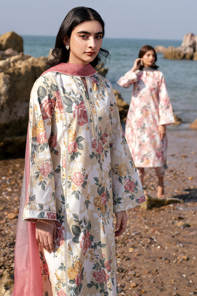 Jazmin | Summer Lawn 25 | USE-9167 M Off White Lawn