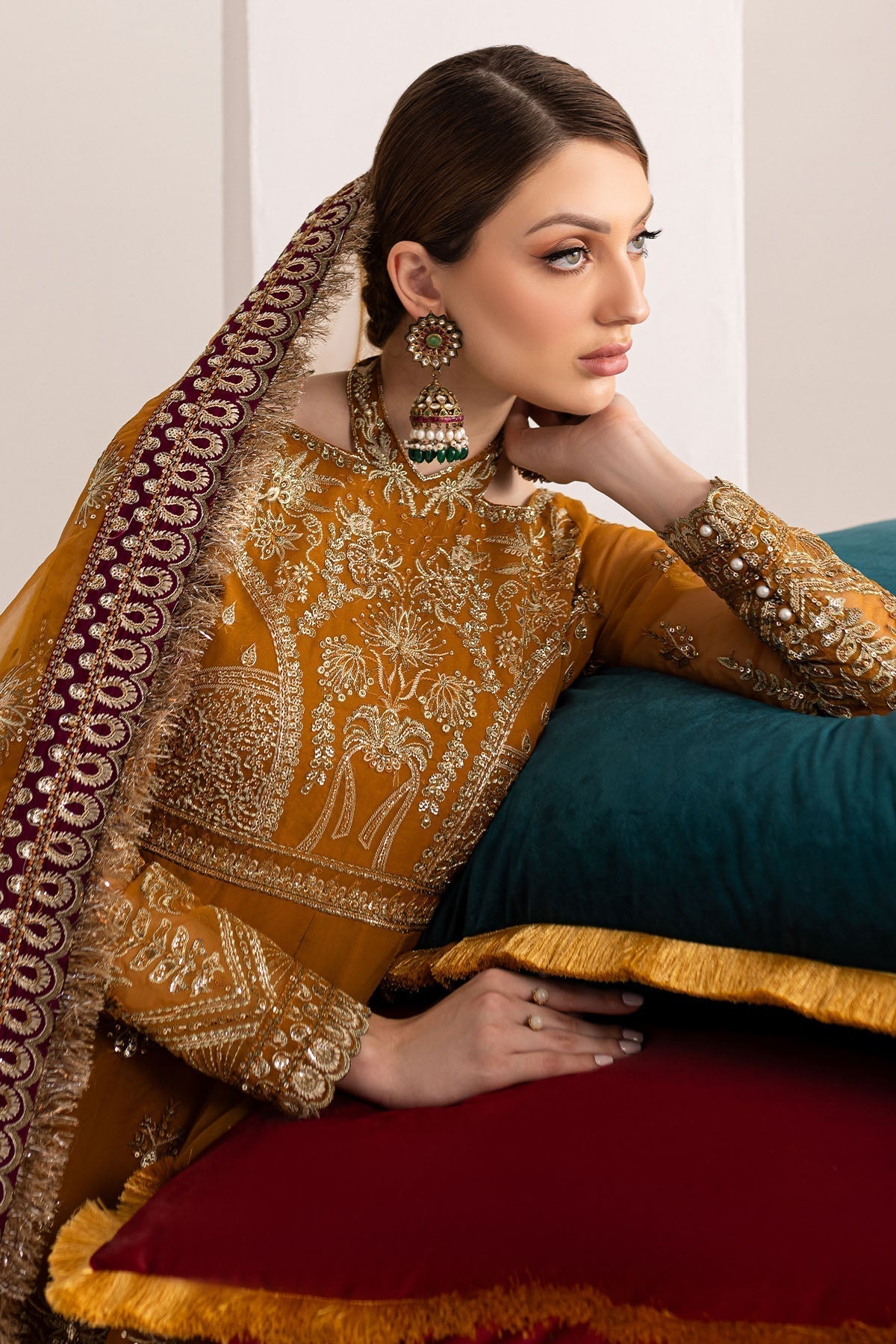 Nureh | Fancy Formals | NP-514 - Pakistani Designer Dress - by Nureh | Type: Formal - 100% Original at Saira Sultan