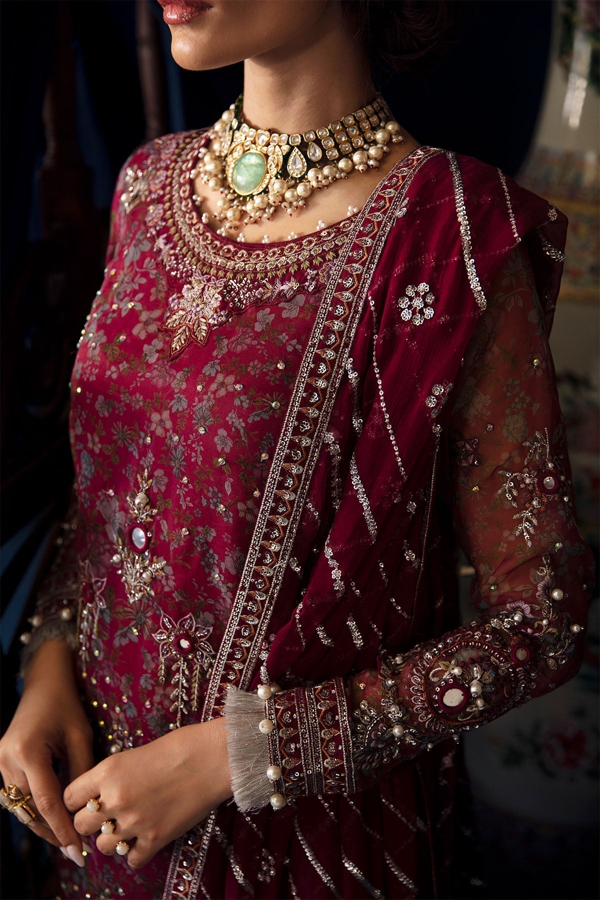Nureh | Elanora Formal 24 | NEL-49-Starla - Pakistani Designer Dress - by Nureh | Type: Formal - 100% Original at Saira Sultan