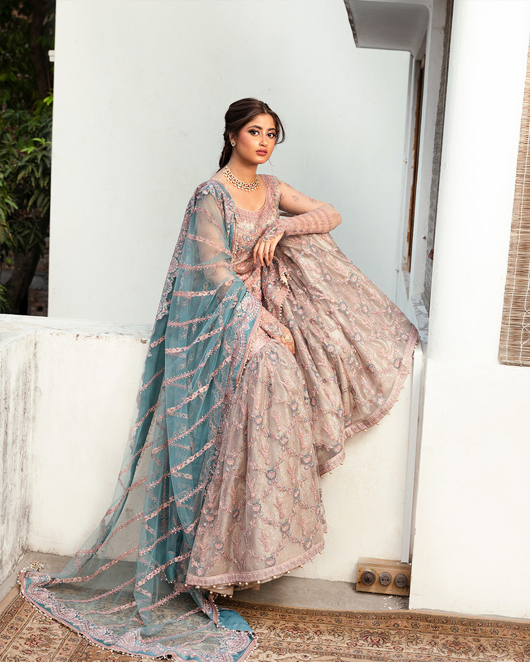Faiza Saqlain | Nira Festive | Aytan - Pakistani Designer Dress - by Faiza Saqlain | Type: Bridal - 100% Original at Saira Sultan