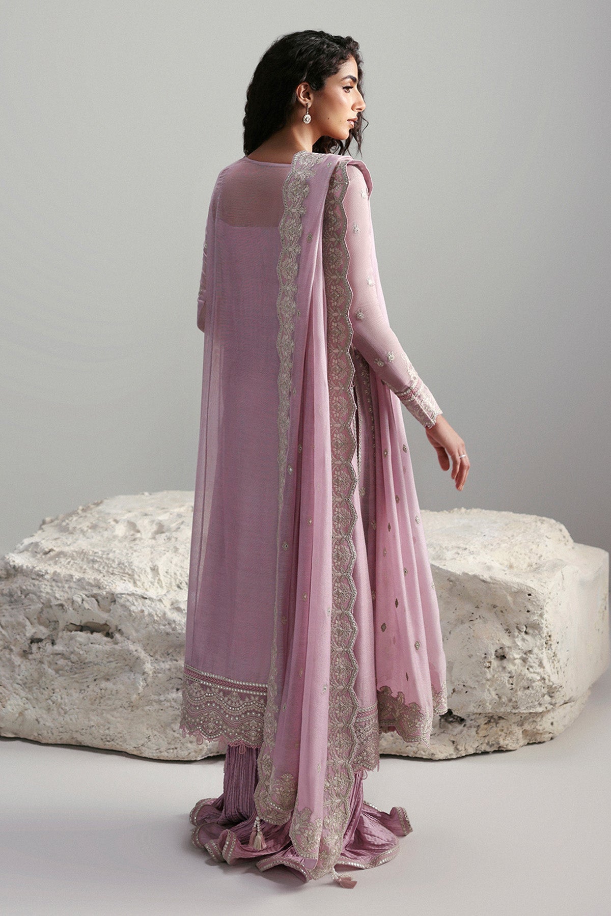 Afrozeh | Slate Ready to Wear | Elowen - Pakistani Designer Dress - by Afrozeh - Type : Ladies Clothes - 100% Original at Saira Sultan