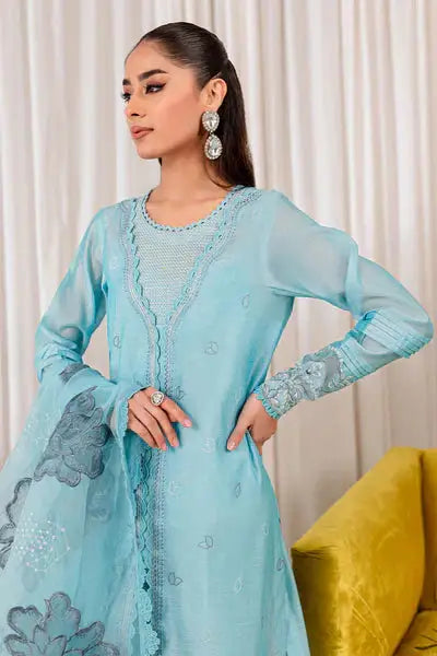 Nureh | Shades Of Summer | NP-458 - Pakistani Designer Dress - by Nureh | Type: Luxury - 100% Original at Saira Sultan