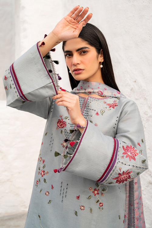 Jazmin | Ready to Wear 25 | RTW - 1172 L Pastel Gray Lawn