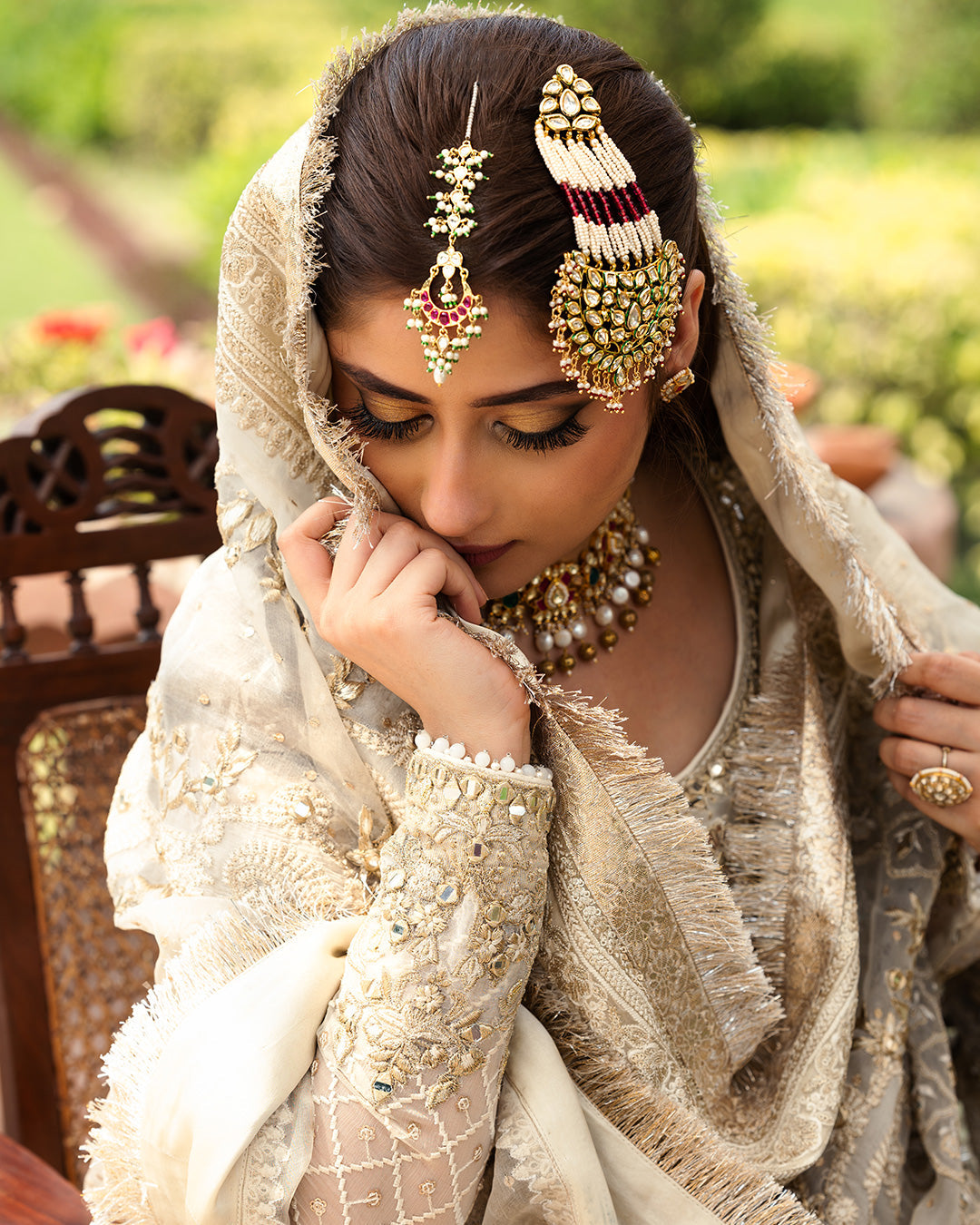 Faiza Saqlain | Nira Festive | Cyra - Pakistani Designer Dress - by Faiza Saqlain | Type: Bridal - 100% Original at Saira Sultan