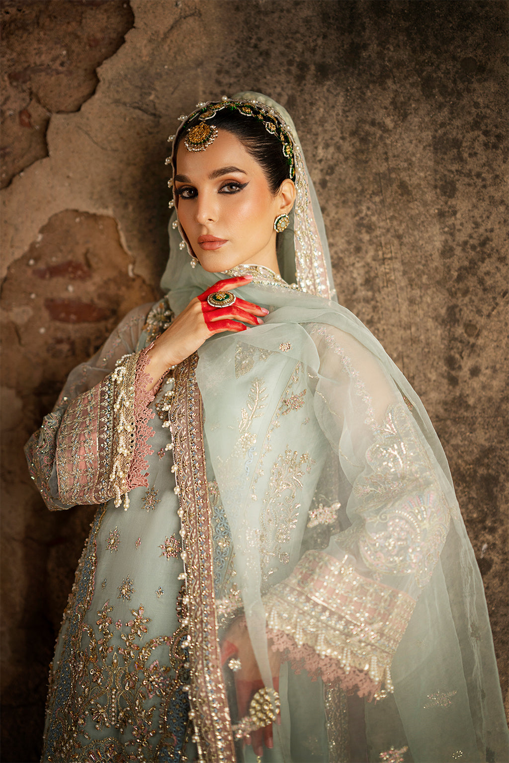 AJR Couture | Luxury Formals 24 | Nirvana L Aqua Blue Organza