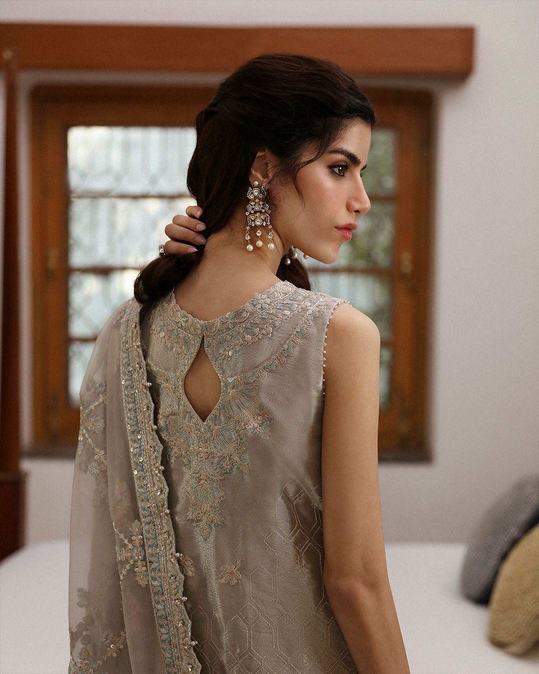 Faiza Saqlain | Mehermah Luxe Formals | Damaris - Pakistani Designer Dress - by Faiza Saqlain | Type: Formal - 100% Original at Saira Sultan