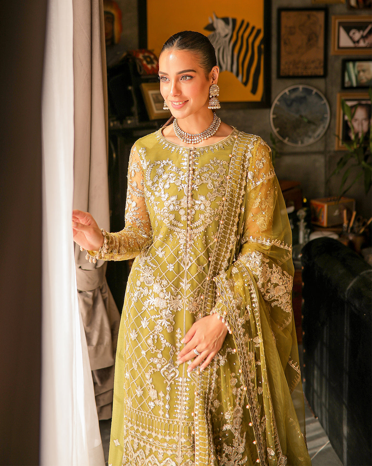 Faiza Saqlain | Nira Festive | Rozhin - Pakistani Designer Dress - by Faiza Saqlain | Type: Bridal - 100% Original at Saira Sultan