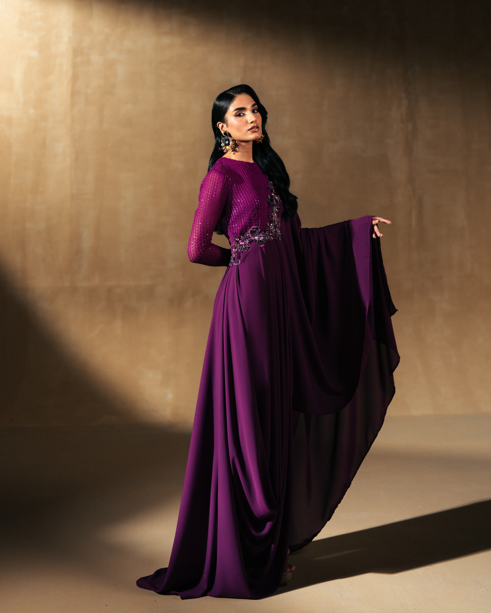Vasal | Zyra Luxe Pret 26 | Divine drape - Pakistani Designer Dress - by Vasal - Type : Ladies Clothes - 100% Original at Saira Sultan