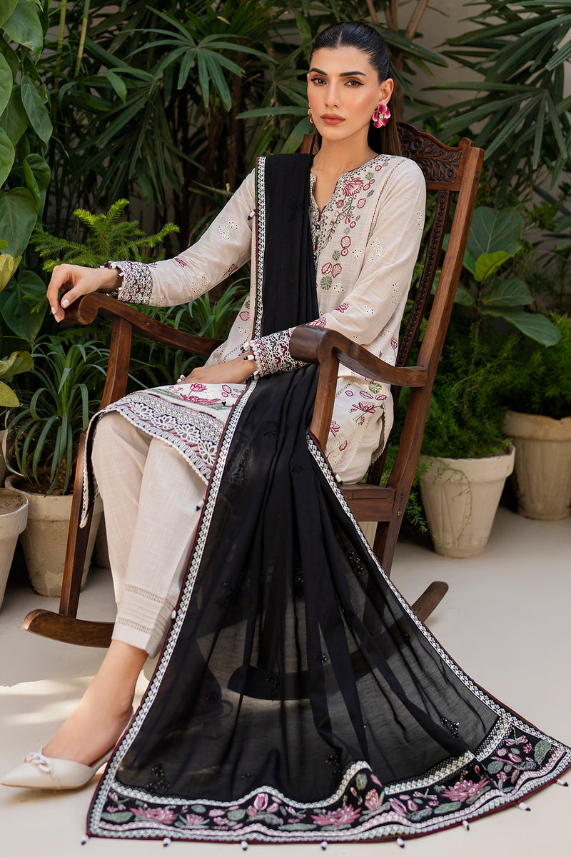 Jazmin | Summer Lawn 25 | IL-SS24-D8 L Beige Lawn