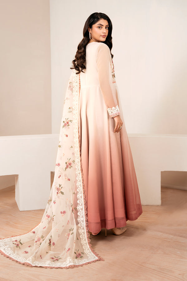 Baroque | Luxury Pret 25 | EMBROIDERED CHIFFON PR-1055 - Pakistani Designer Dress - by Baroque - Type : Ladies Clothes - 100% Original at Saira Sultan