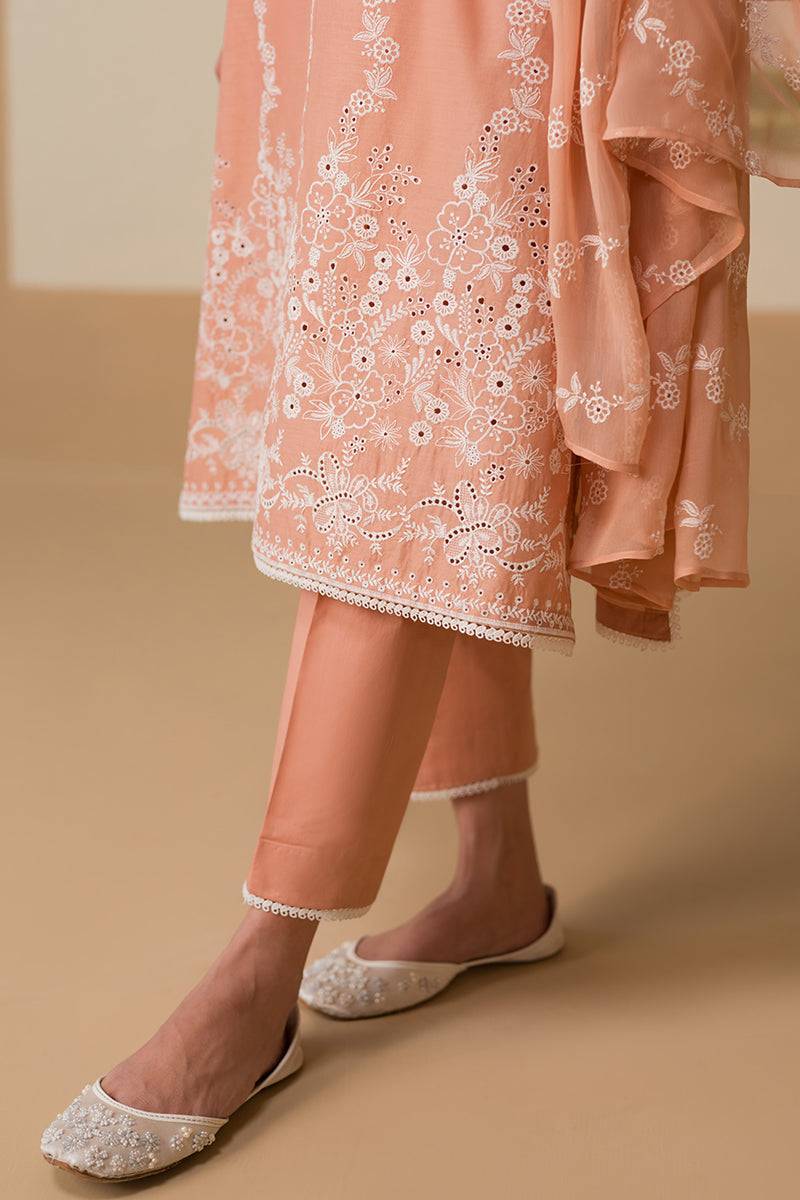 Cross Stitch | Chikankari Lawn Collection | P-03 - Pakistani Designer Dress - by Cross Stitch | Type: Luxury - 100% Original at Saira Sultan