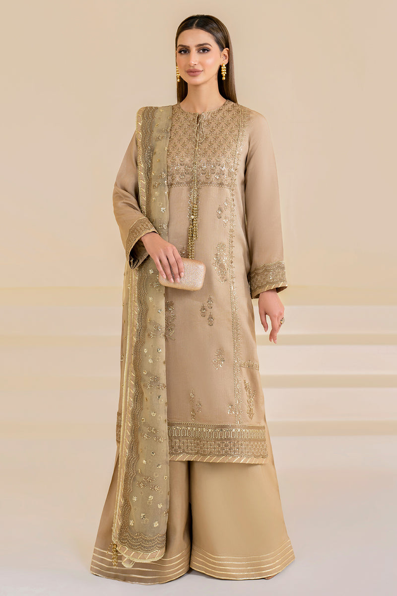 Jazmin | Formals Collection | Raw Silk UR-7024 - Pakistani Designer Dress - by Jazmin | Type: Formal - 100% Original at Saira Sultan