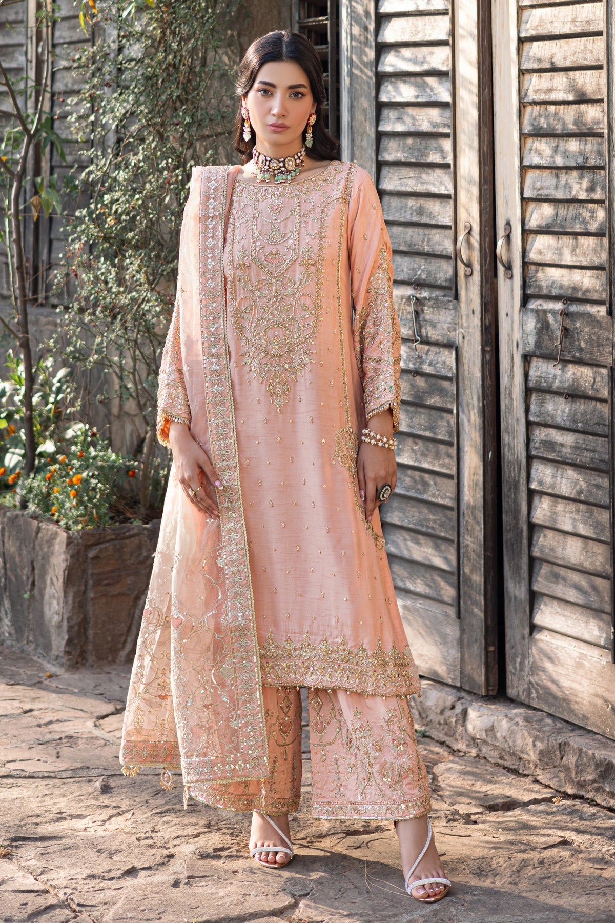 Naqshi | Samarkand Wedding Formals | Nazneen - Pakistani Designer Dress - by Naqshi | Type: Bridal - 100% Original at Saira Sultan