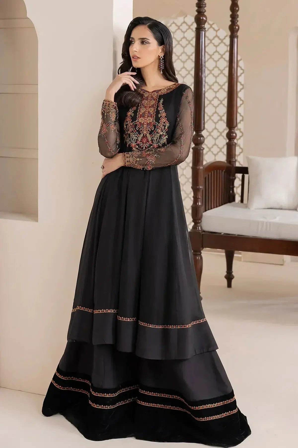 Baroque | Formals Collection | UF-417 - Pakistani Designer Dress - by Baroque | Type: Formal - 100% Original at Saira Sultan