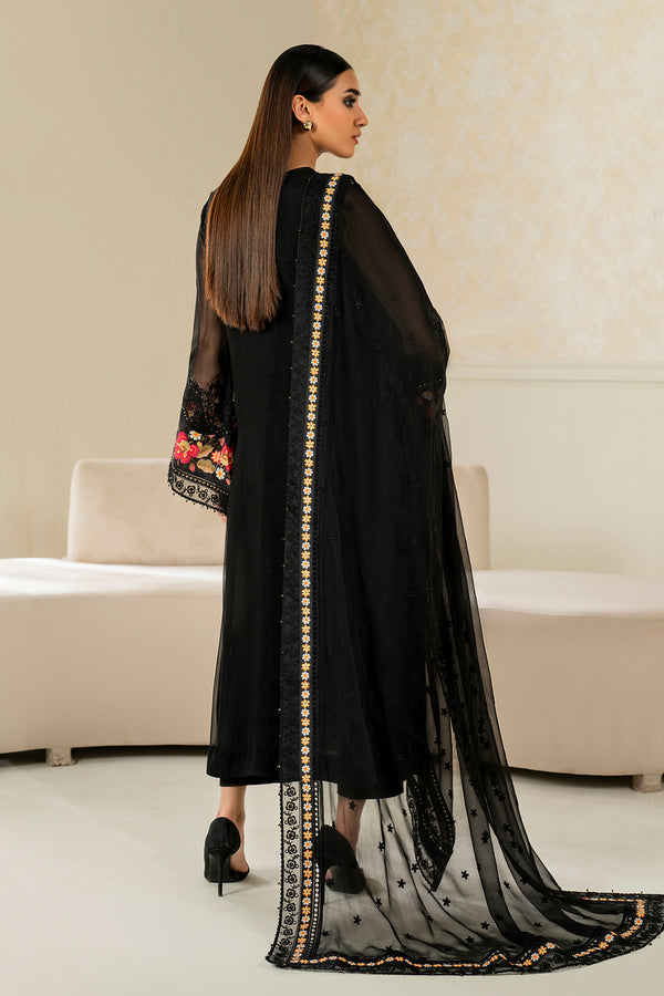Baroque | Luxury Pret 25 | EMBROIDERED CHIFFON PR-1144 - Pakistani Designer Dress - by Baroque - Type : Ladies Clothes - 100% Original at Saira Sultan