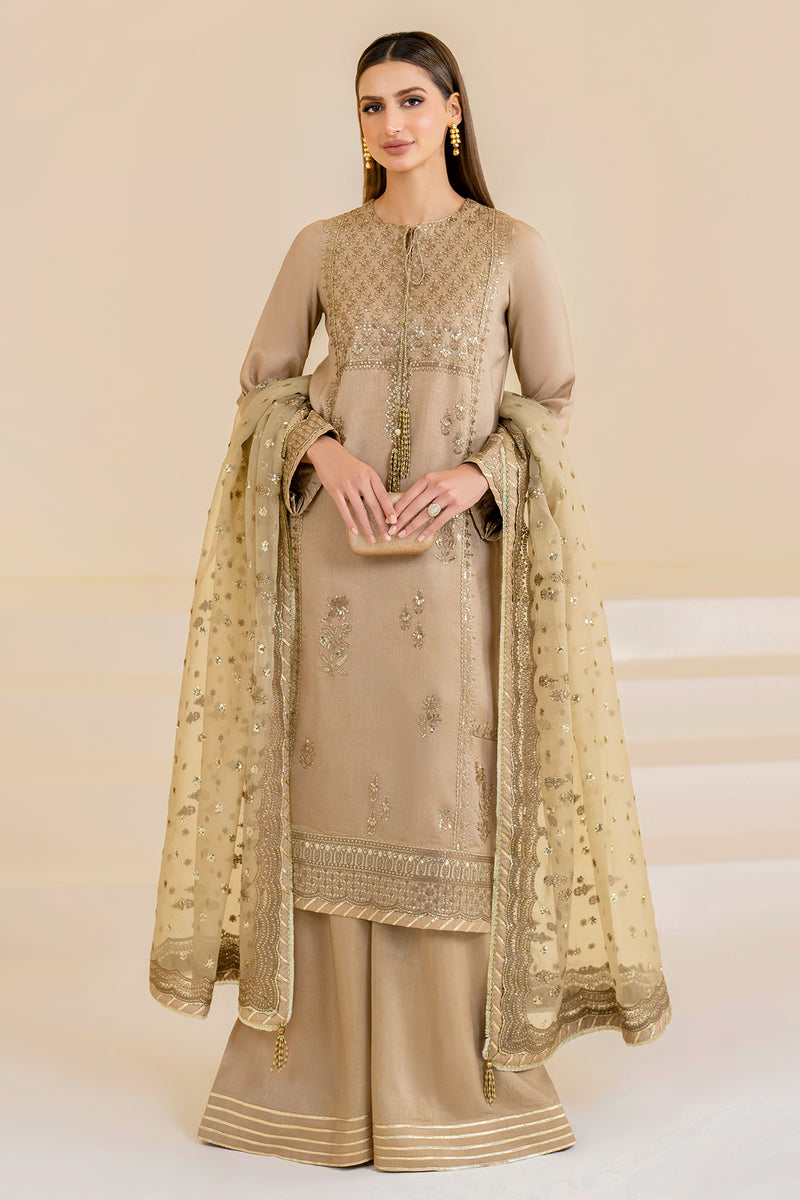 Jazmin | Formals Collection | Raw Silk UR-7024 - Pakistani Designer Dress - by Jazmin | Type: Formal - 100% Original at Saira Sultan