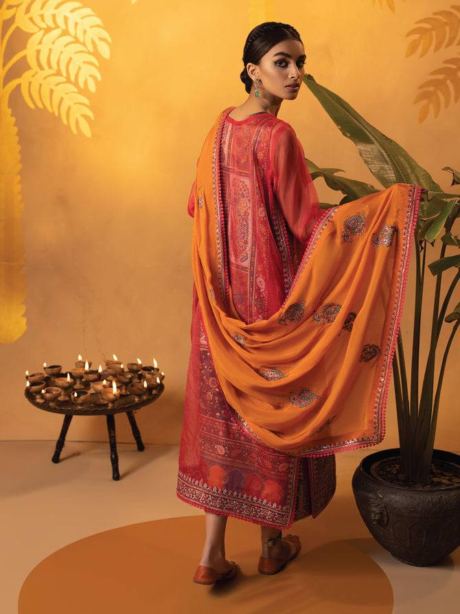 Faiza Faisal | Signature Pret Eid Edit | Ilse - Pakistani Designer Dress - by Faiza Faisal | Type: Luxury - 100% Original at Saira Sultan