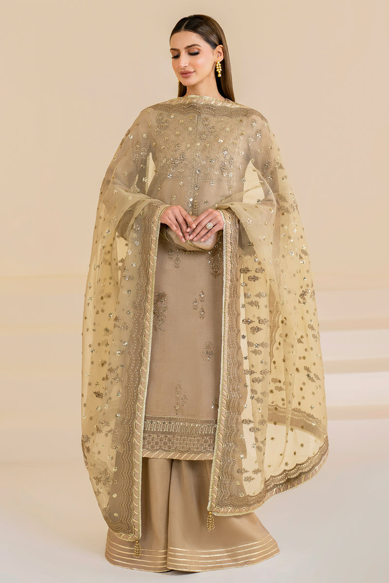 Jazmin | Formals Collection | Raw Silk UR-7024 - Pakistani Designer Dress - by Jazmin | Type: Formal - 100% Original at Saira Sultan