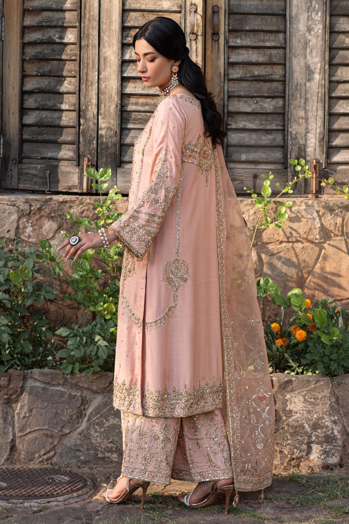 Naqshi | Samarkand Wedding Formals | Nazneen - Pakistani Designer Dress - by Naqshi | Type: Bridal - 100% Original at Saira Sultan
