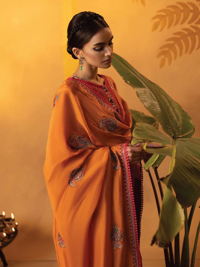 Faiza Faisal | Signature Pret Eid Edit | Ilse - Pakistani Designer Dress - by Faiza Faisal | Type: Luxury - 100% Original at Saira Sultan