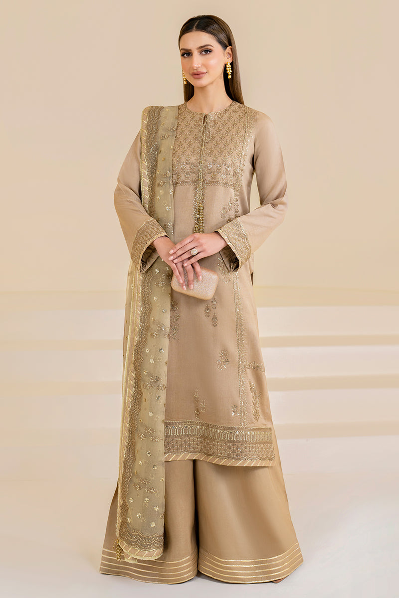 Jazmin | Formals Collection | Raw Silk UR-7024 - Pakistani Designer Dress - by Jazmin | Type: Formal - 100% Original at Saira Sultan
