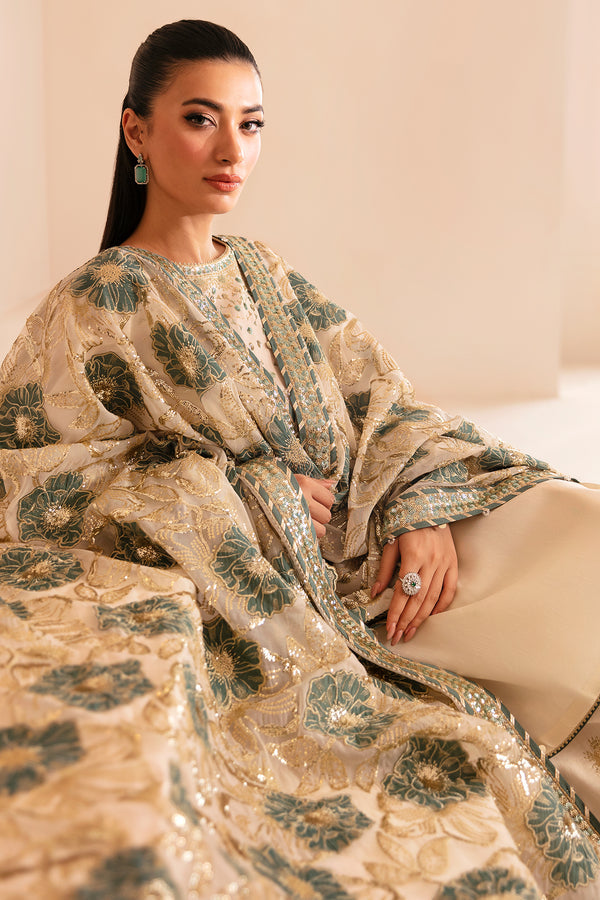 Jazmin | Formals Collection | Raw Silk UR-7039 - Pakistani Designer Dress - by Jazmin | Type: Formal - 100% Original at Saira Sultan