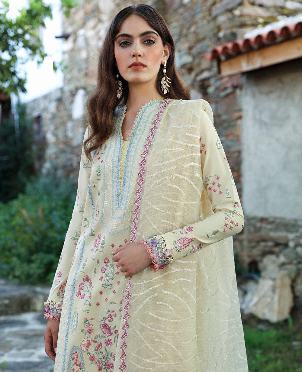 Republic Womenswear | Aylin Summer Lawn 24 | Ezel (D7-B) - Pakistani Designer Dress - by Republic Womenswear | Type: Luxury - 100% Original at Saira Sultan