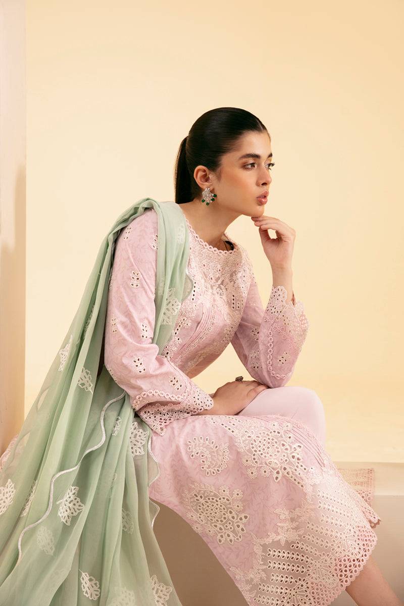 Qalamkar | Qlinekari Luxury Lawn | SQ-02 ASEMA - Pakistani Designer Dress - by Qalamkar | Type: Luxury - 100% Original at Saira Sultan