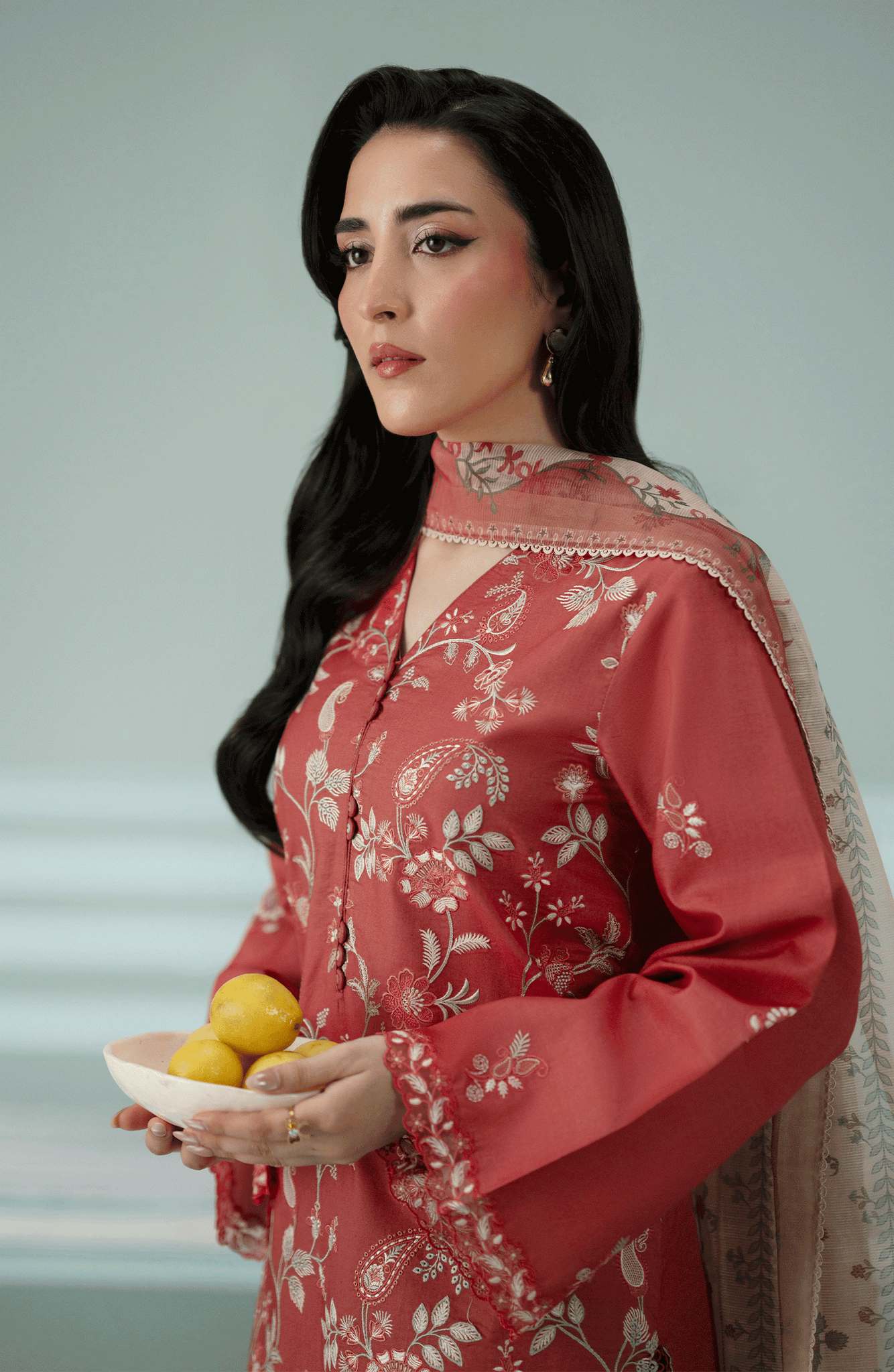 Seran | Luxury Pret | LIARA - 3pc - Pakistani Designer Dress - by Seran - Type : Ladies Clothes - 100% Original at Saira Sultan