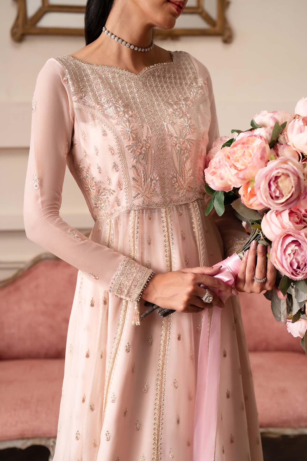 Seran | Aurelle Luxury Formals 24 | ROSELYN - Pakistani Designer Dress - by Seran | Type: Formal - 100% Original at Saira Sultan