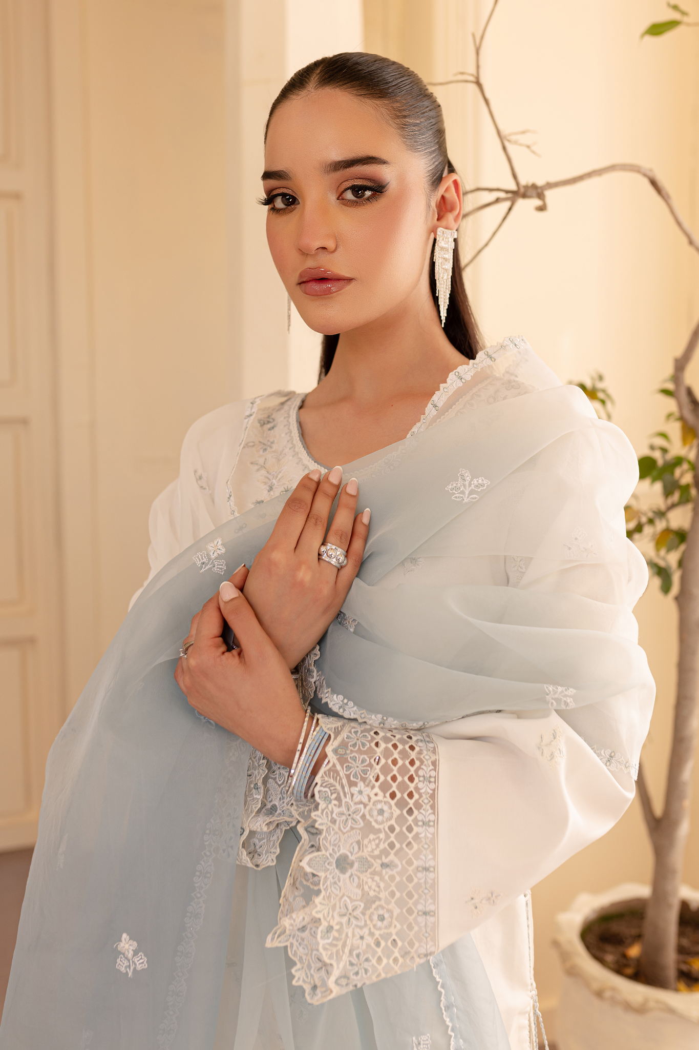 Seran | Nayab Eid Lawn | AIRA M White Lawn