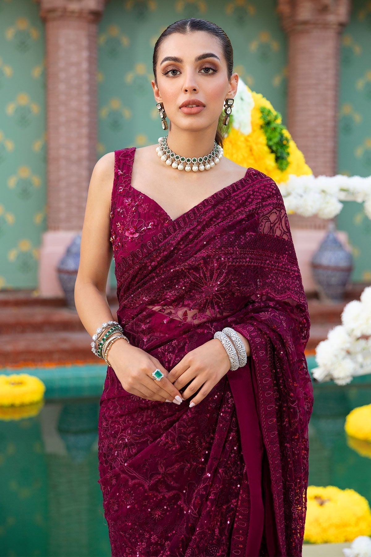 Nureh | Jhoomro Wedding Formals | NL-56 - ANARI - Pakistani Designer Dress - by Nureh | Type: Bridal - 100% Original at Saira Sultan
