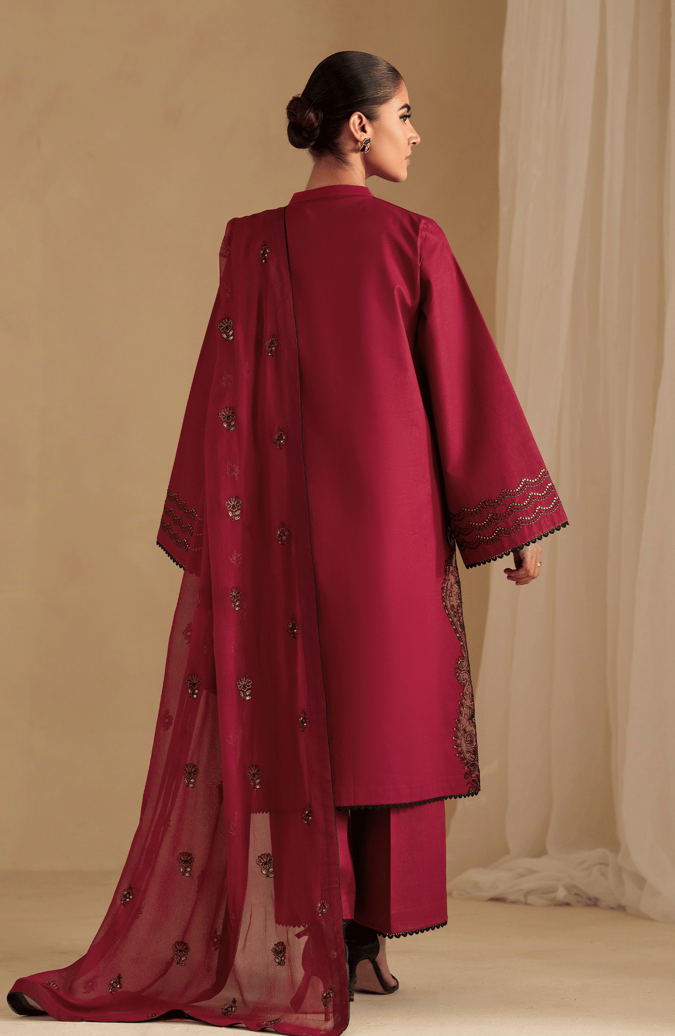 Seran | Luxury Pret | TERRIE - 3 pc - Pakistani Designer Dress - by Seran - Type : Ladies Clothes - 100% Original at Saira Sultan