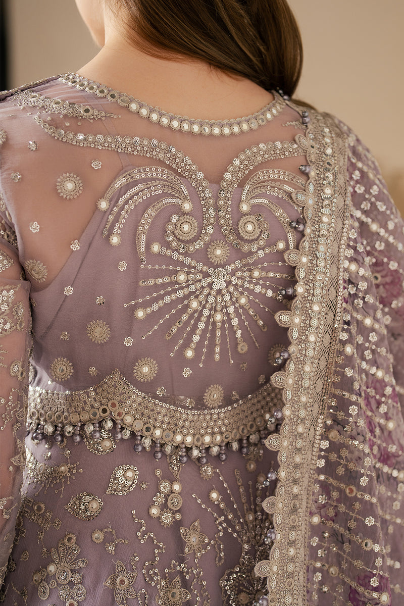 Jazmin | Wedding Formals | WF'25-05 Custom Size Lilac Chiffon