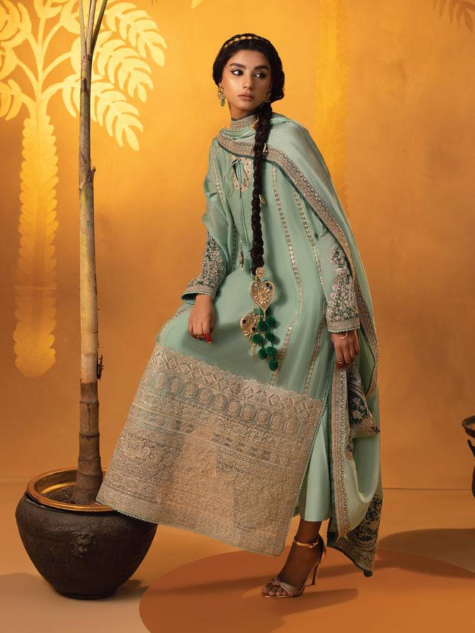 Faiza Faisal | Signature Pret Eid Edit | Marisa - Pakistani Designer Dress - by Faiza Faisal | Type: Luxury - 100% Original at Saira Sultan